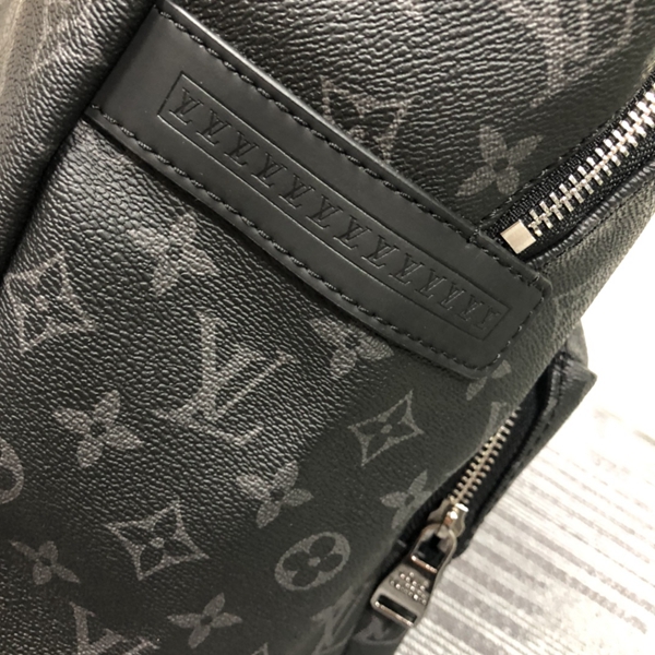 ルイヴィトンバッグ角部分ディテール